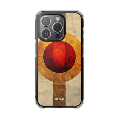 Warm Circles Embrace iPhone Case - Impact