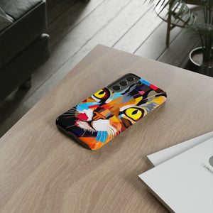 Abstract Kitty Palette - Protective Phone Case