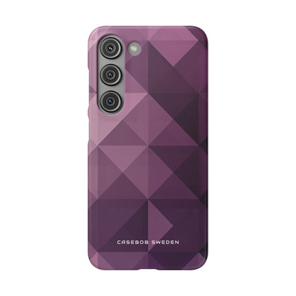 Gradient Purple Mosaic Samsung S23 - Slim Phone Case