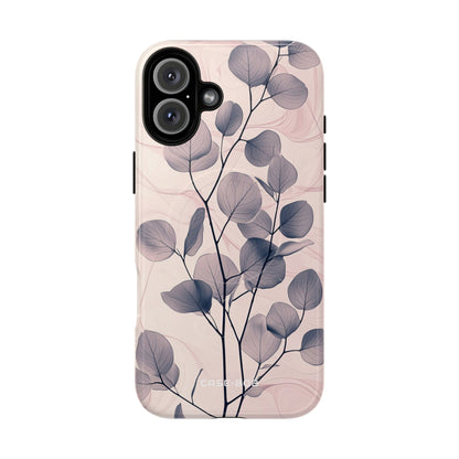 Veined Leaf Whisper iPhone 16 Plus Case - Tough+