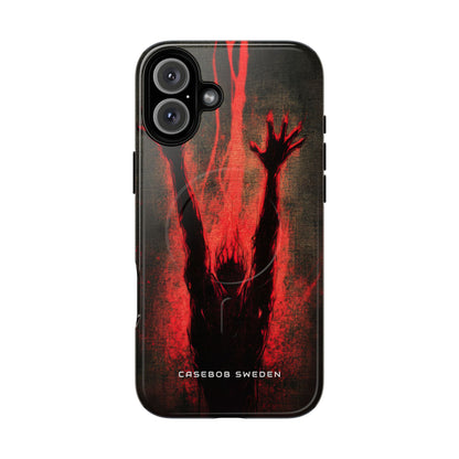 Gothic Crimson Ascension iPhone 16 | Tough+ Phone Case