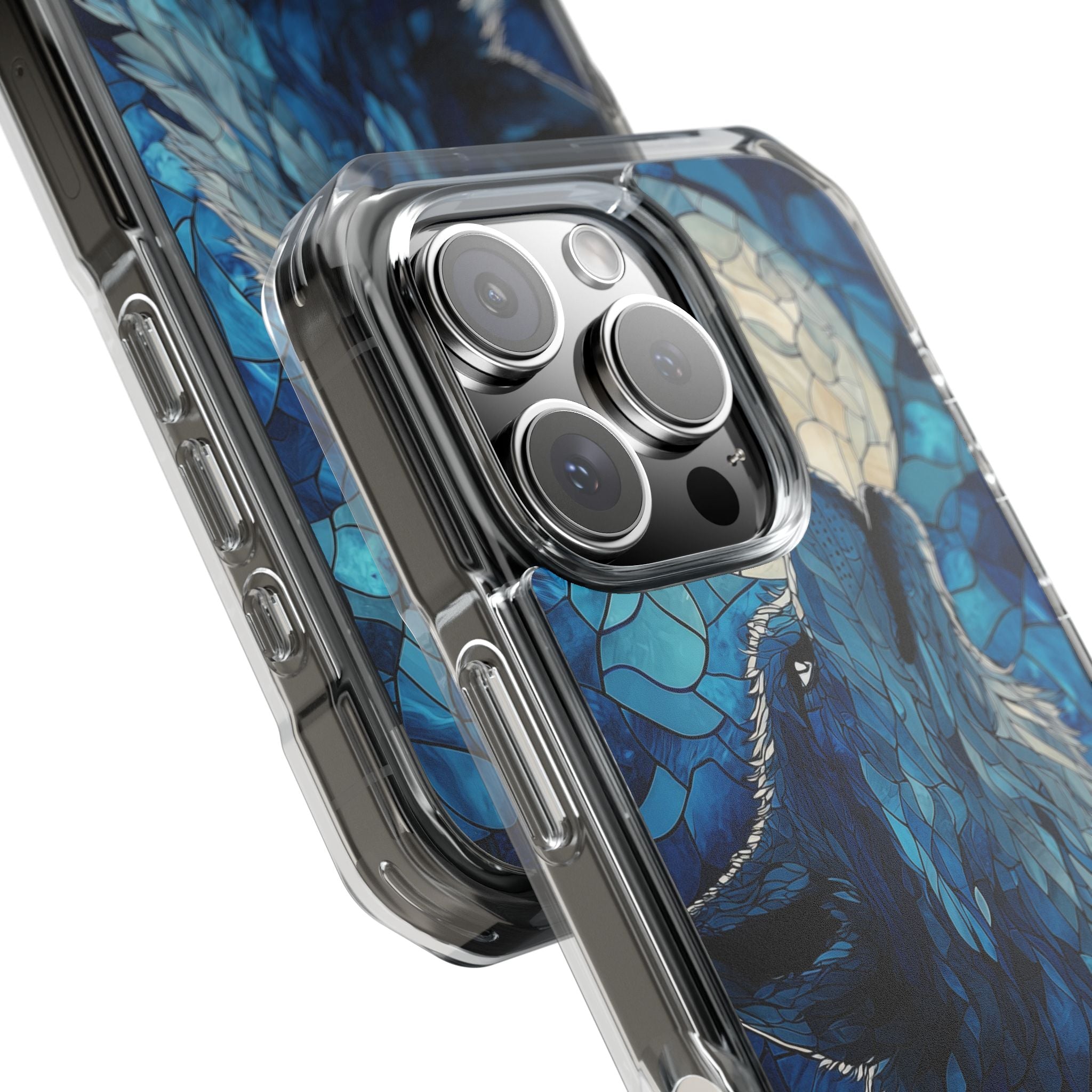 Wolf Howls Moonlight iPhone Case - Impact