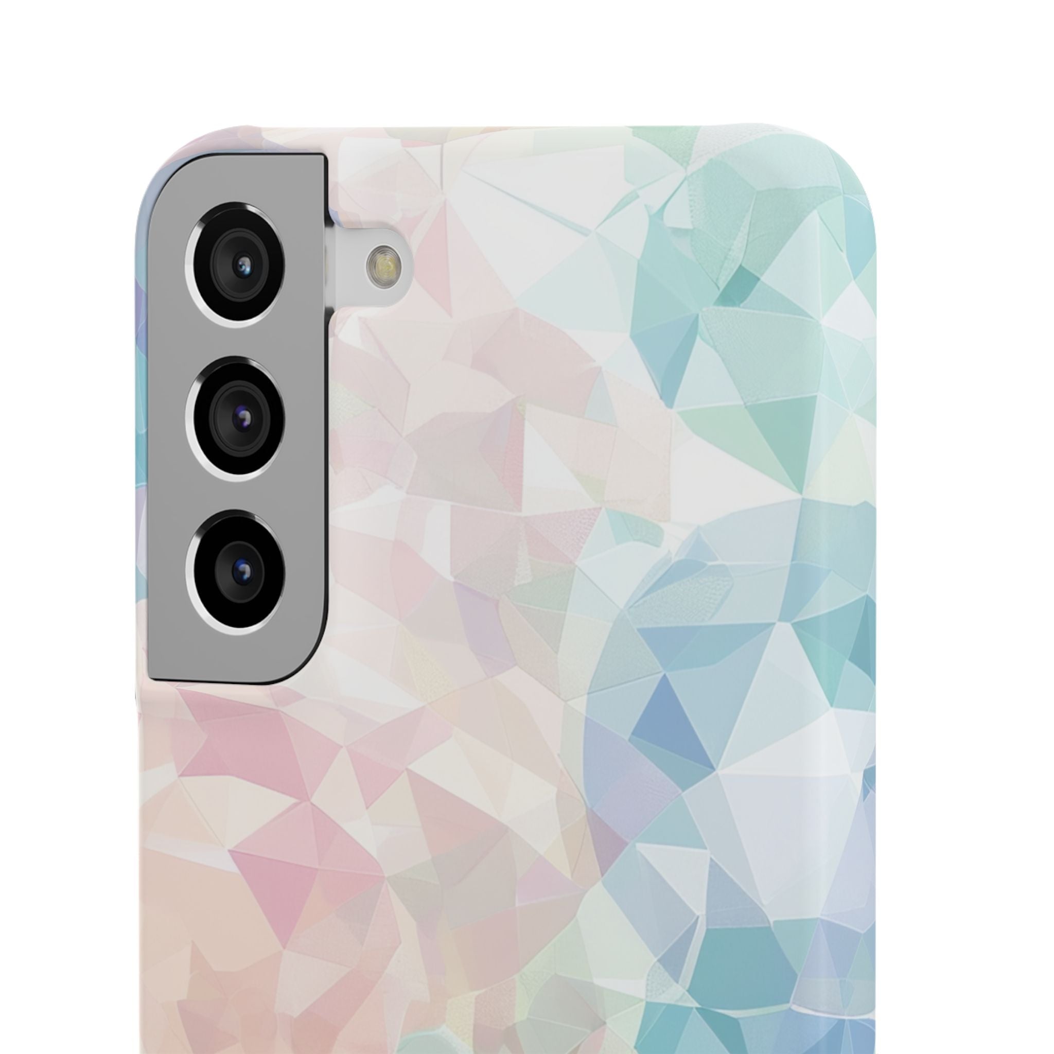 Pastel Geometry Background - Slim Samsung S22 Phone Case