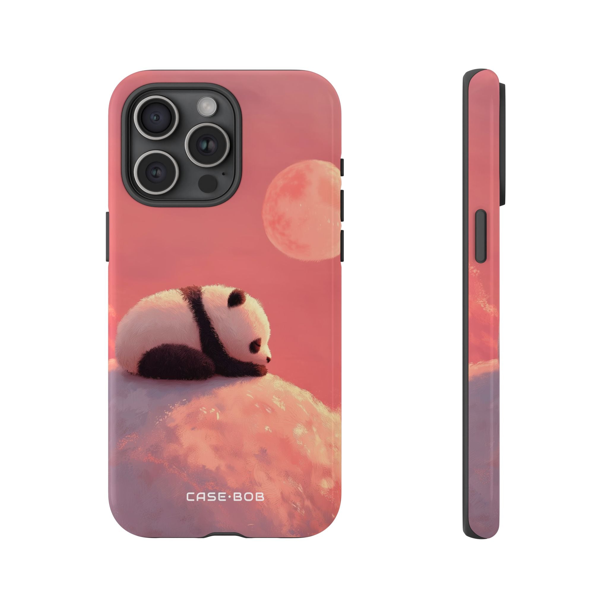 Panda Moonbeam iPhone 15 Pro Max Case - Tough