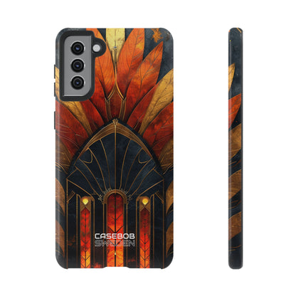 Golden Arch Leaves  Samsung S21 - Tough
