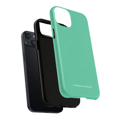 Medium Aquamarine iPhone 14  Tough+ Phone Case