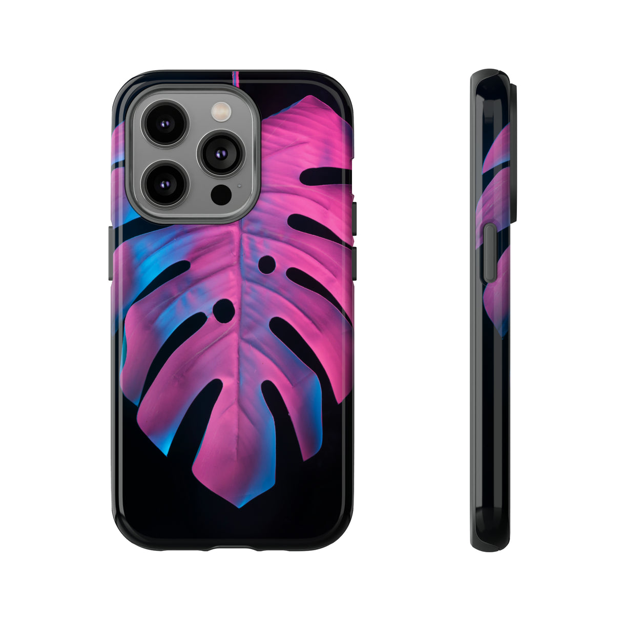 Tropical Palm Leaves - Protective Phone Case