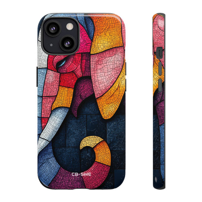 Elephant Reflects Light - iPhone Case