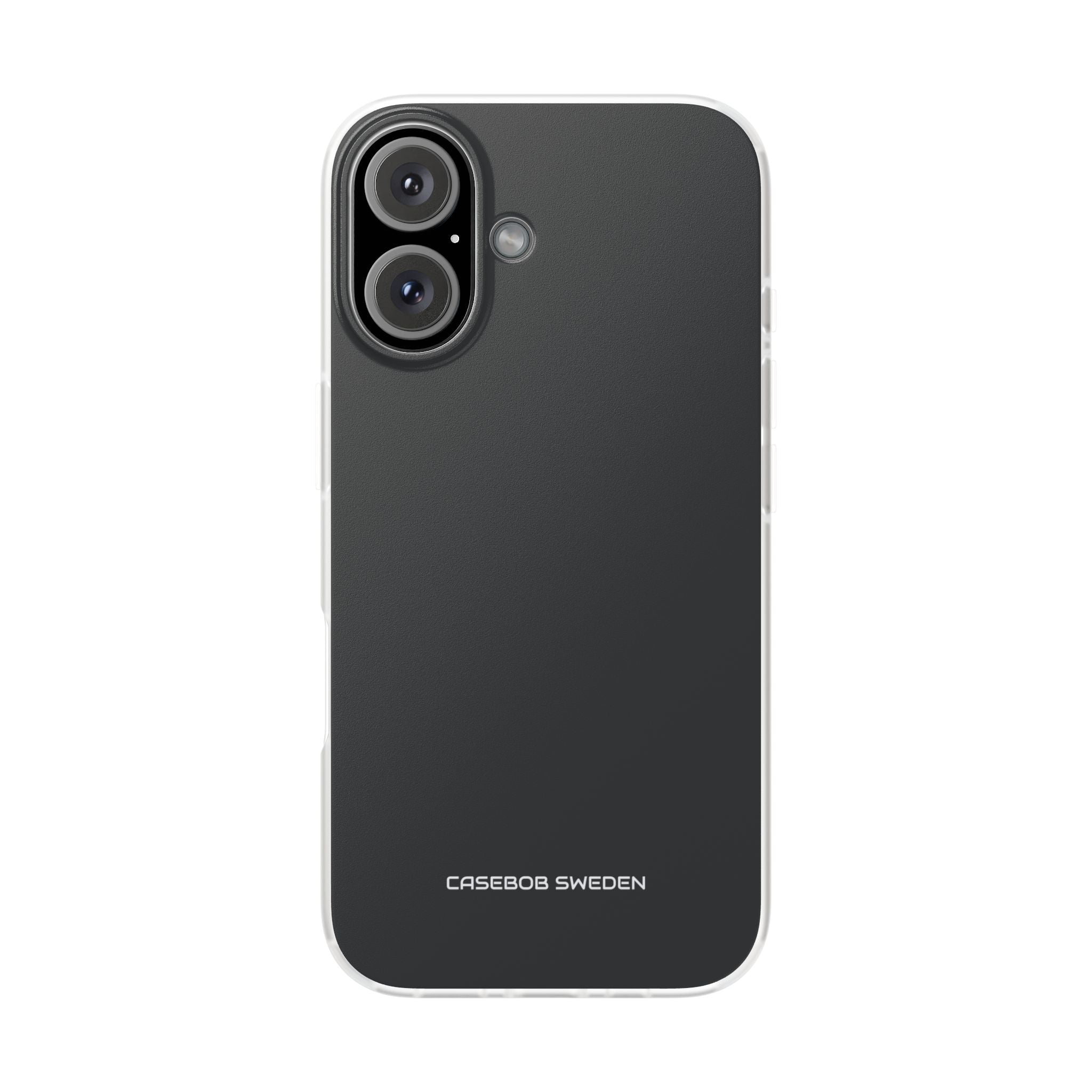 Graphite Black - Flexi iPhone 16 Phone Case