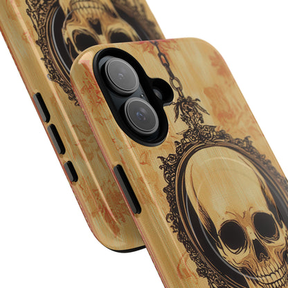 Gothic Skull Elegance iPhone 16 | Tough+ Phone Case