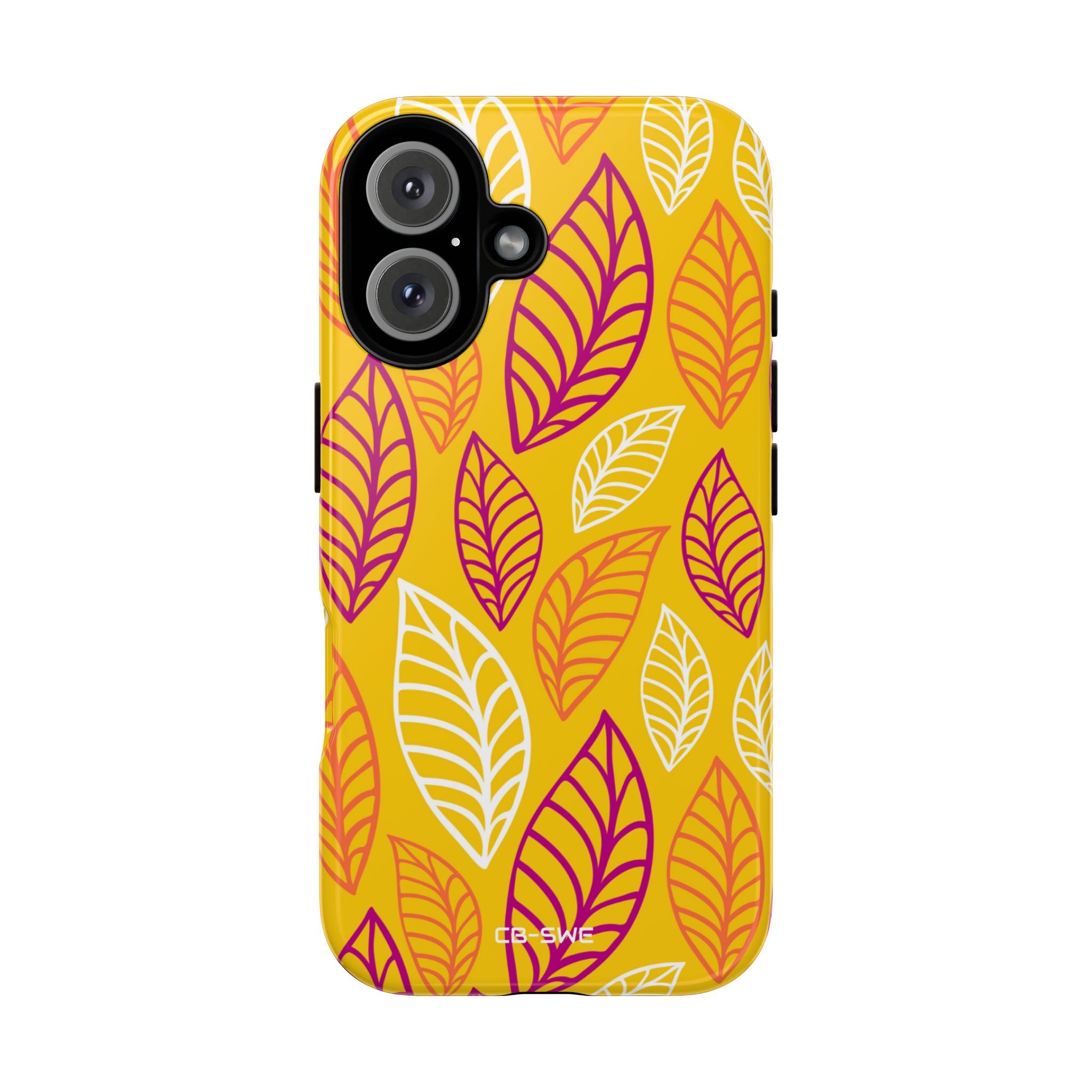 Vibrant Leaf Symphony - iPhone Case