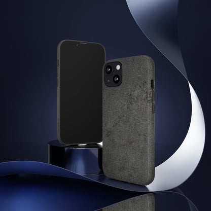 Steel Grey Granite - Protective Phone Case