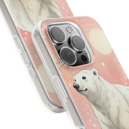 Polar Bear Dream iPhone 16 Pro Case - Soft