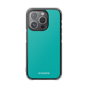 Tiffany Blue | Phone Case for iPhone (Clear Impact Case - Magnetic)