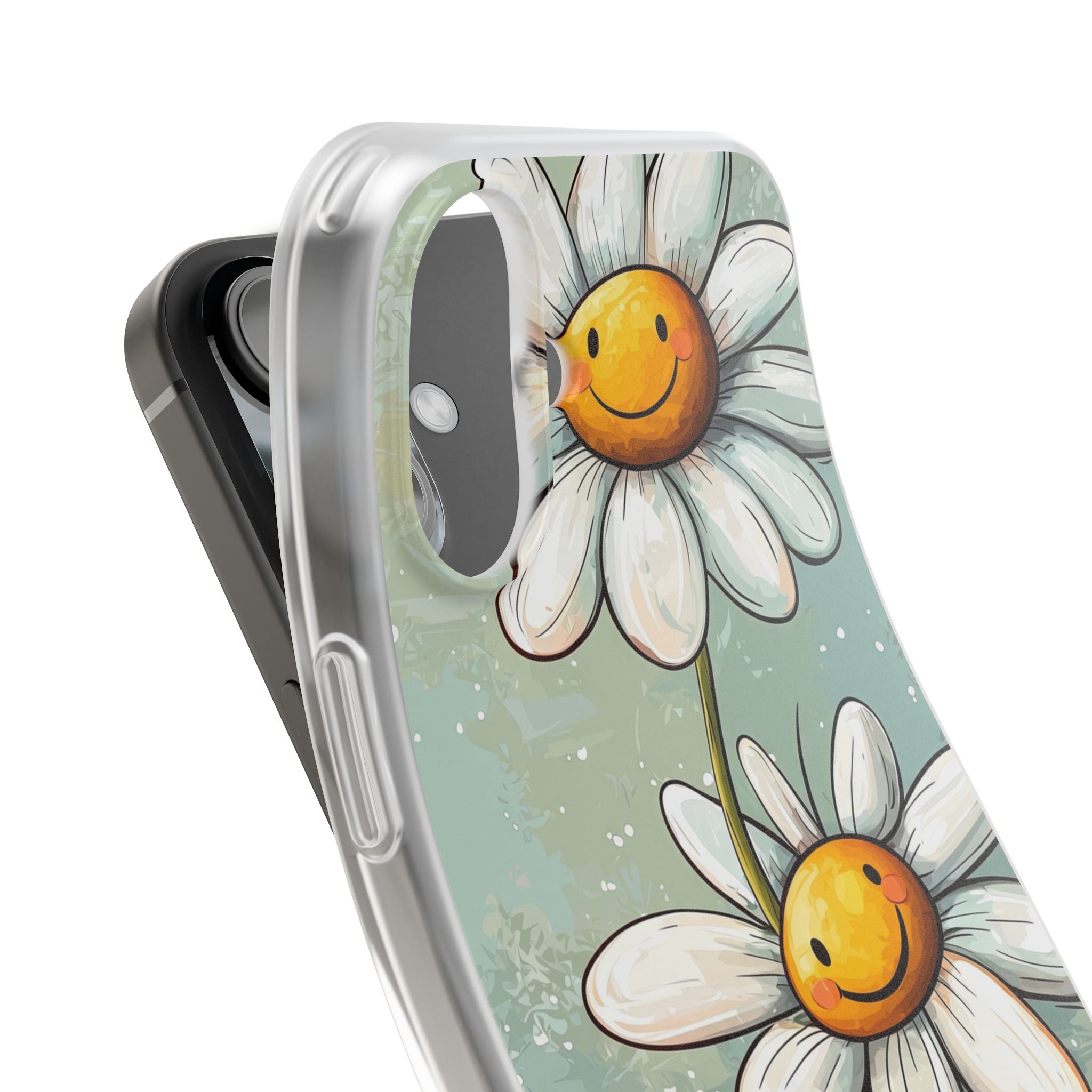 Sunny Daisy Smiles iPhone 16 Plus Case - Soft