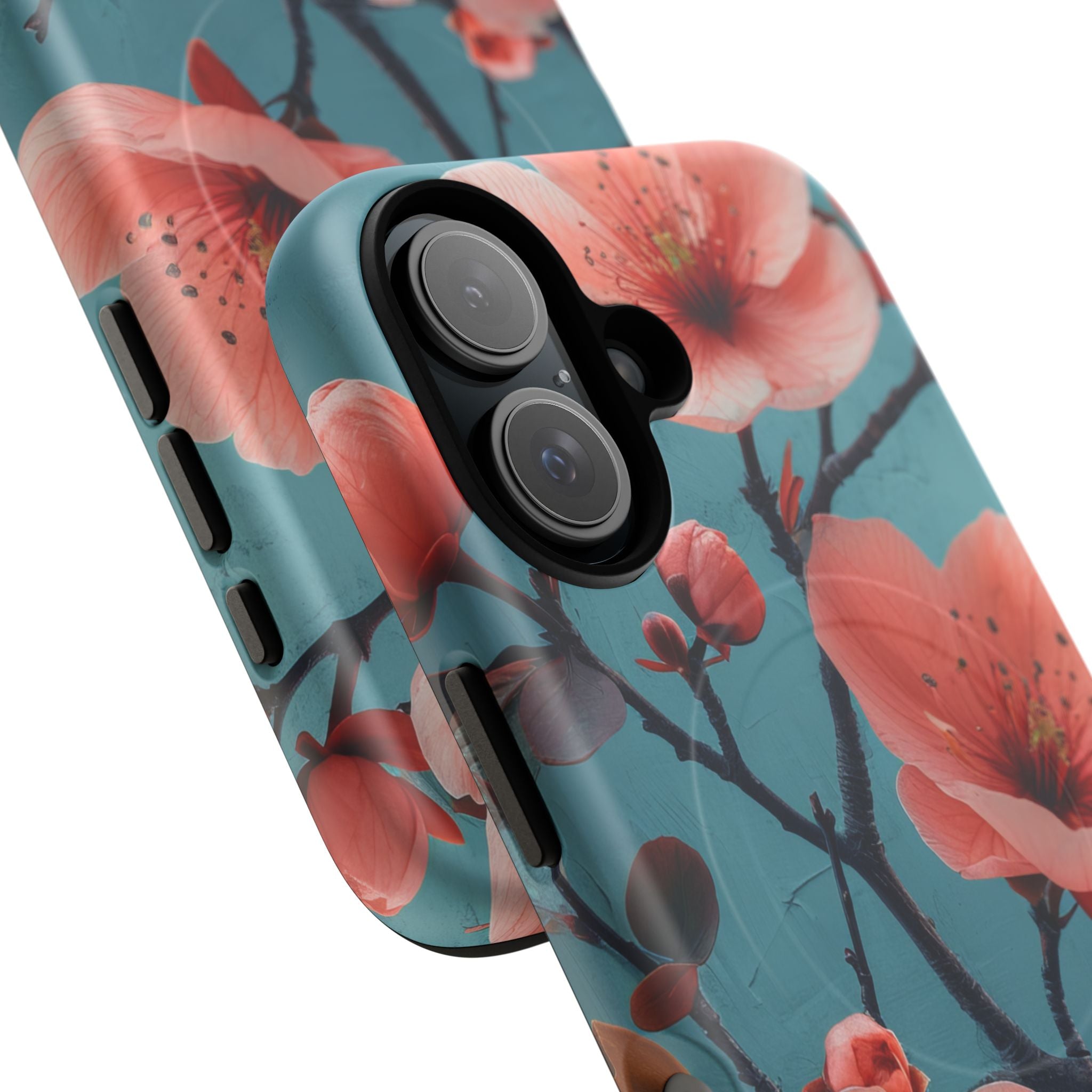 Floral Harmony Burst iPhone 16 | Tough+ Phone Case