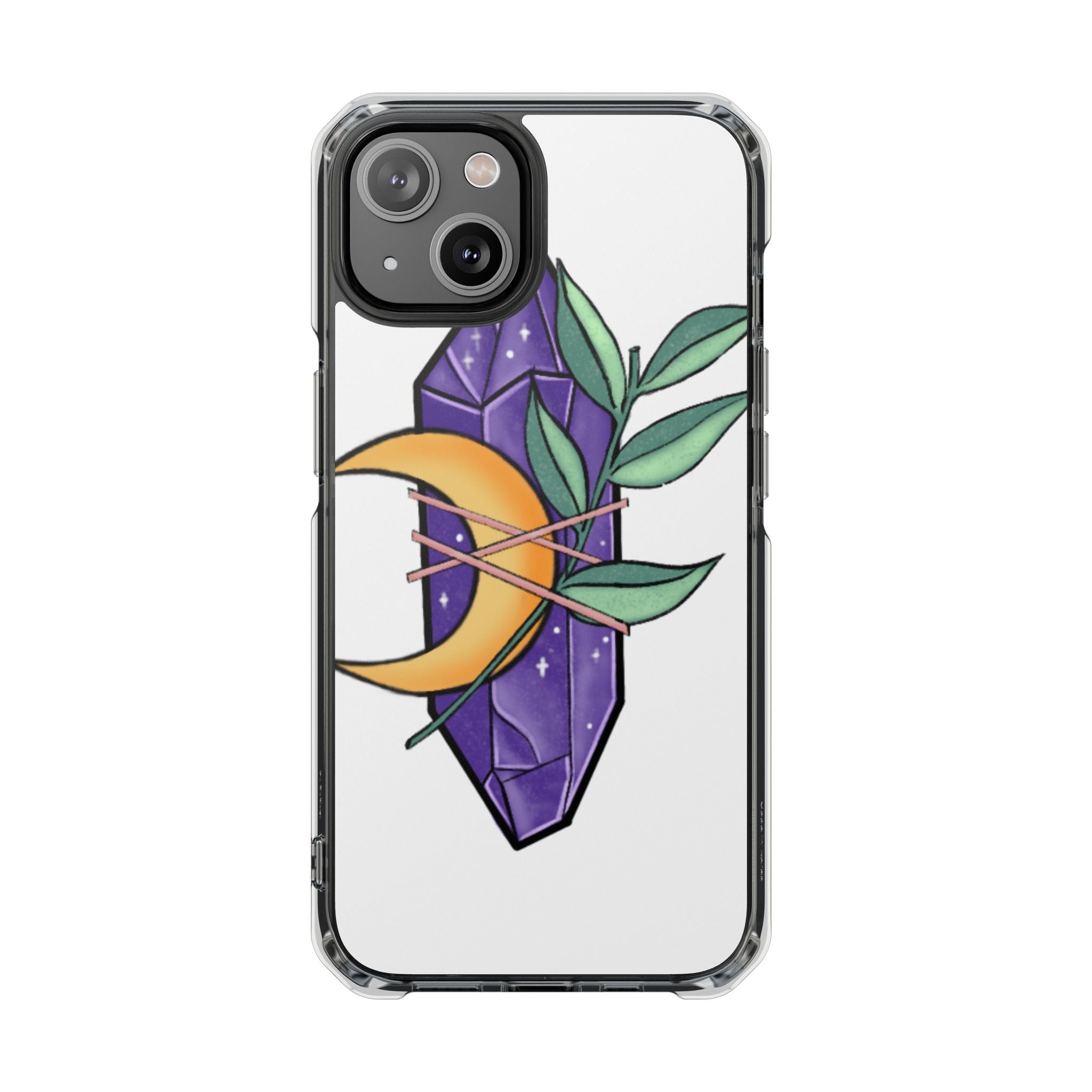 Mystical Moon Crystal iPhone Case - Impact