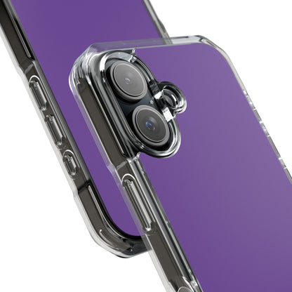 Blue Violet iPhone 16 - Clear Impact Phone Case