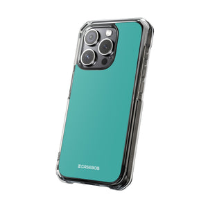 Verdigris | Phone Case for iPhone (Clear Impact Case - Magnetic)