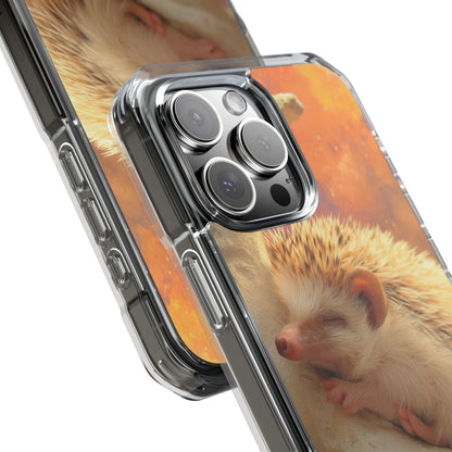 Hedgehog Rests Dreaming iPhone Case - Impact