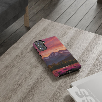 Mountain Peaks Glow - Samsung Case