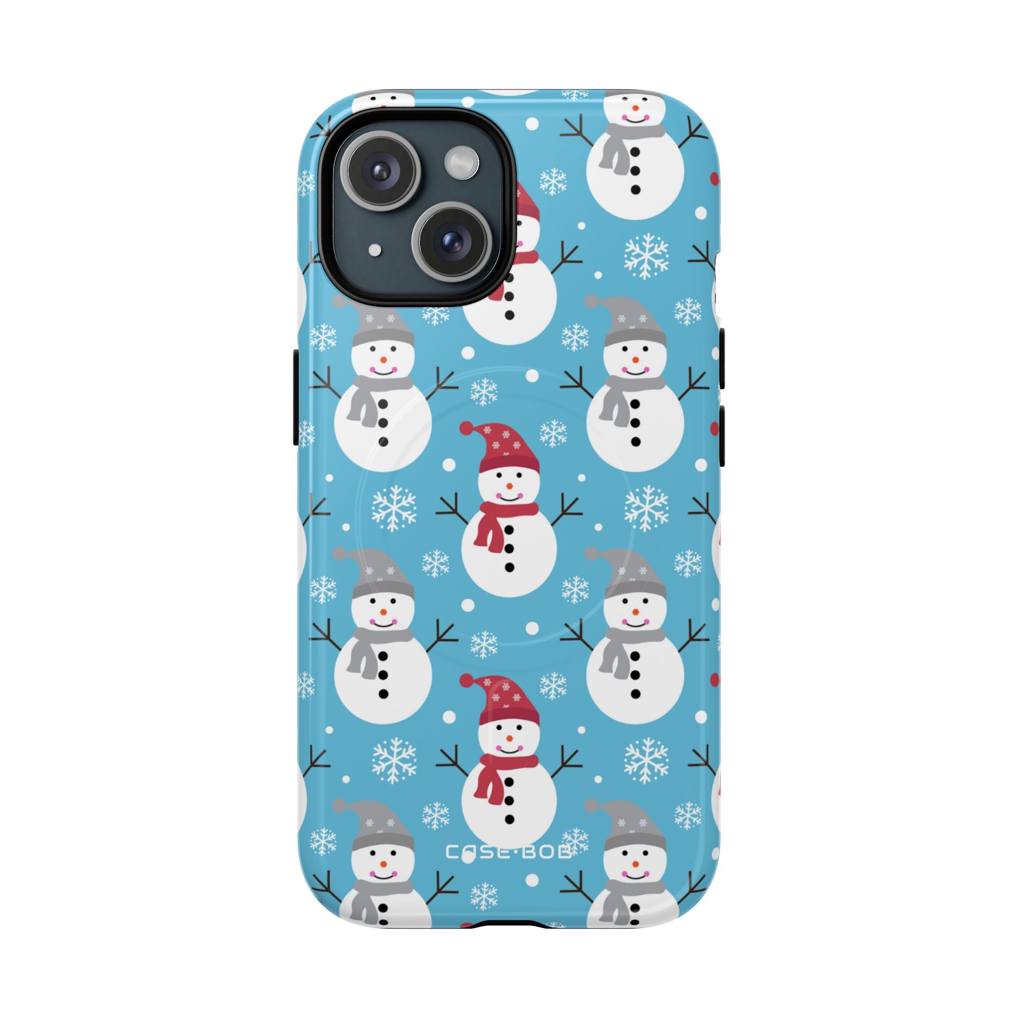 Snowman Parade iPhone 15 Case - Tough+