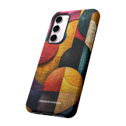 Vibrant Geometric Art - Tough Samsung S23 Phone Case