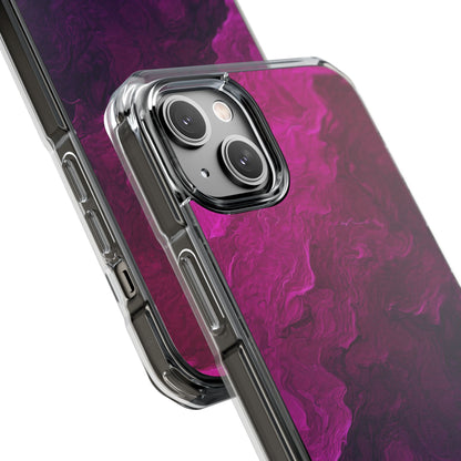 Violet Swirl iPhone 14 Plus Case - Impact