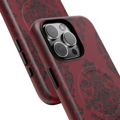 Gothic Crimson Elegance iPhone 16 Tough+ Handyhülle