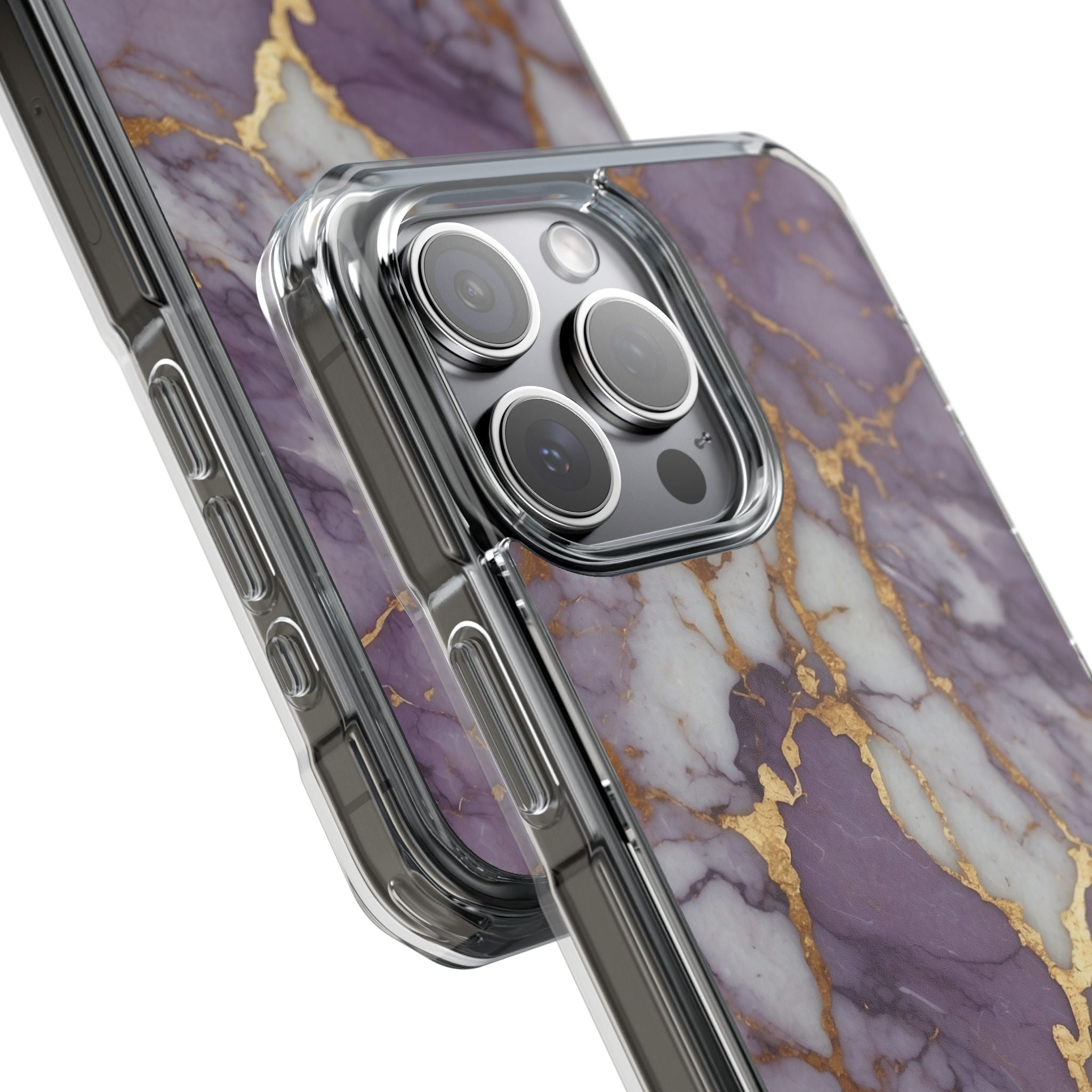 Lavender Veins Flow iPhone Case - Impact