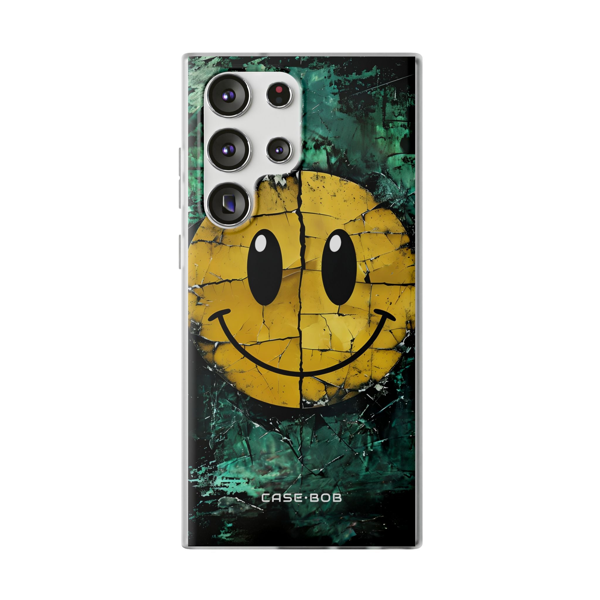 Cracked Smiley Samsung S23 Ultra - Soft Case