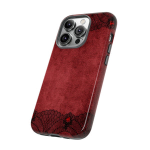 Flutterse Gothic Flower - Protective Phone Case