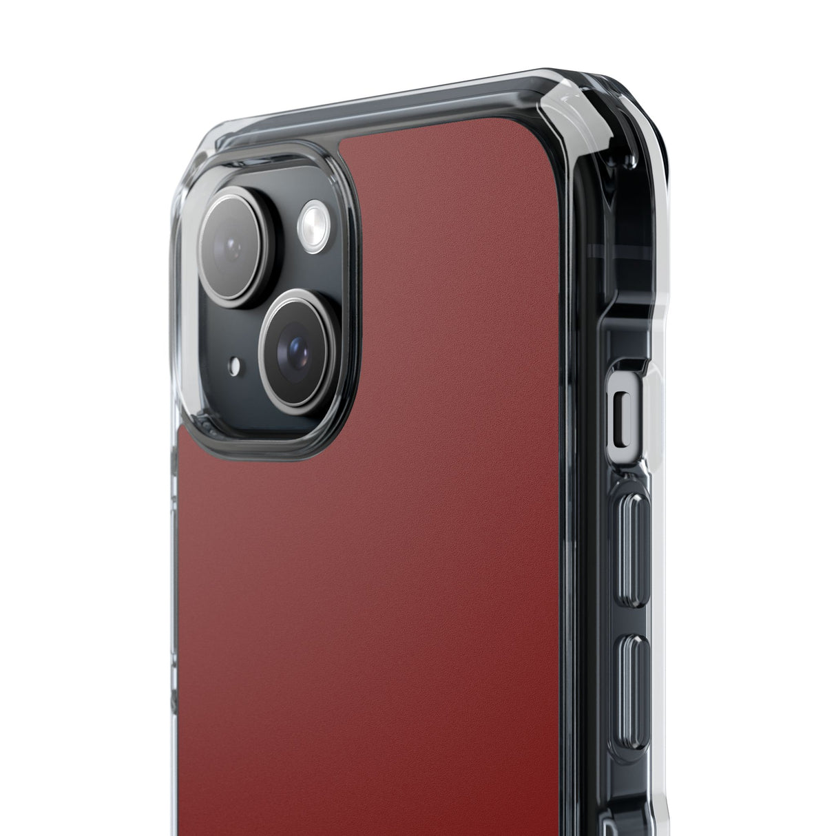 Falu Red | Handyhülle für iPhone (Clear Impact Case - Magnetisch) 