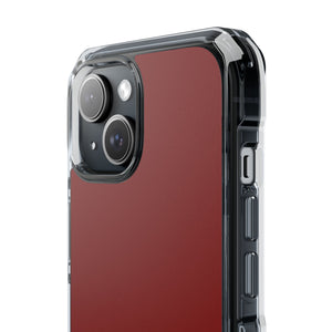 Falu Red | Phone Case for iPhone (Clear Impact Case - Magnetic)