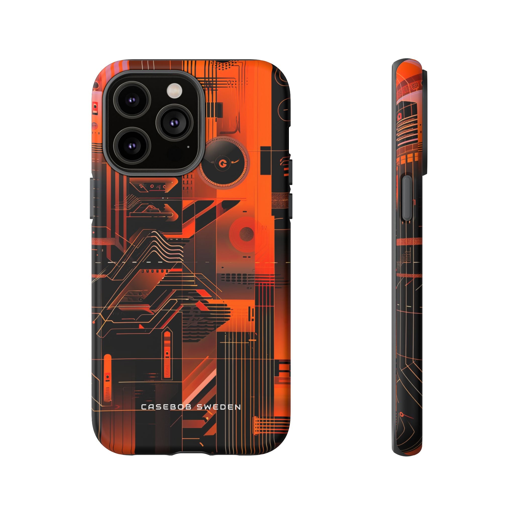 Gradient Circuitburst iPhone 14 - Tough Phone Case