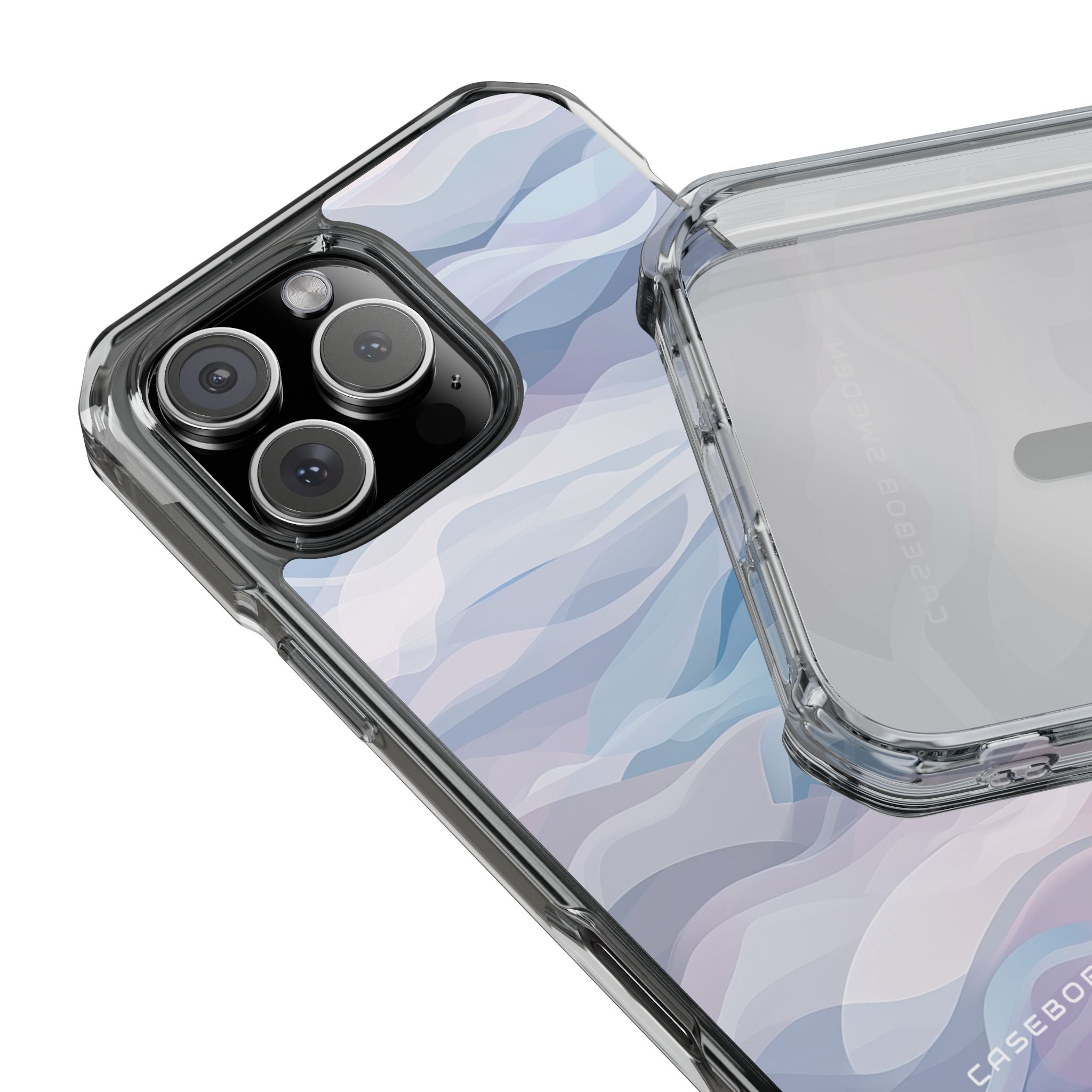 Ethereal Curveflow iPhone 16 - Clear Impact Phone Case