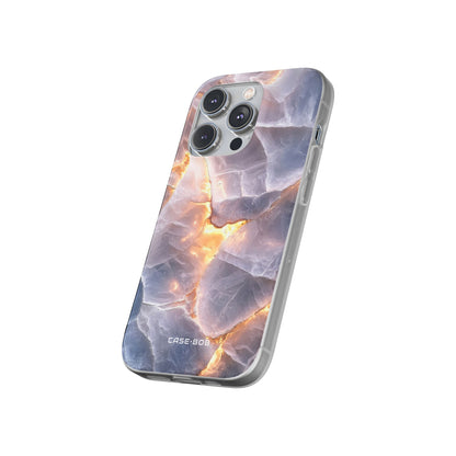 Crystal Veins iPhone 14 Pro Case - Soft