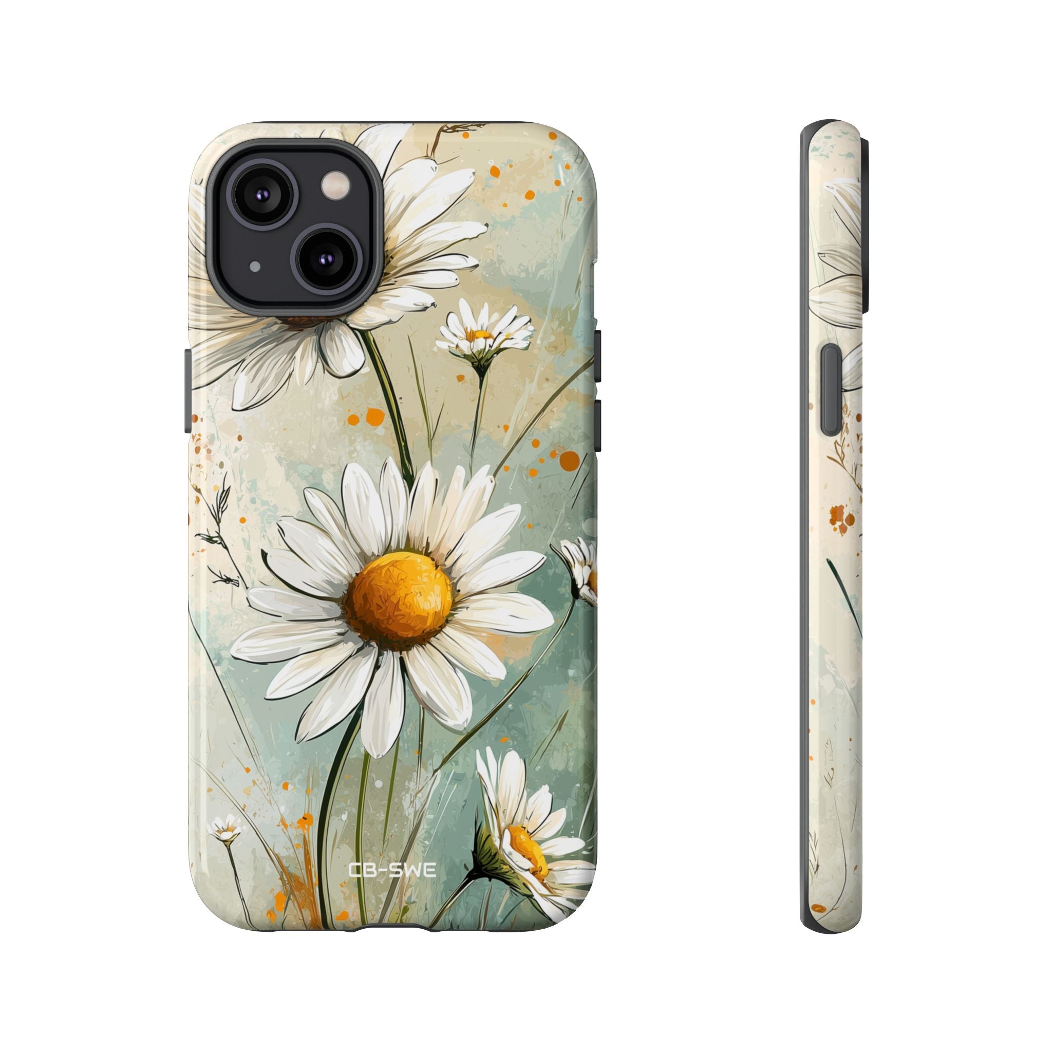 Daisies Dance Light - iPhone Case