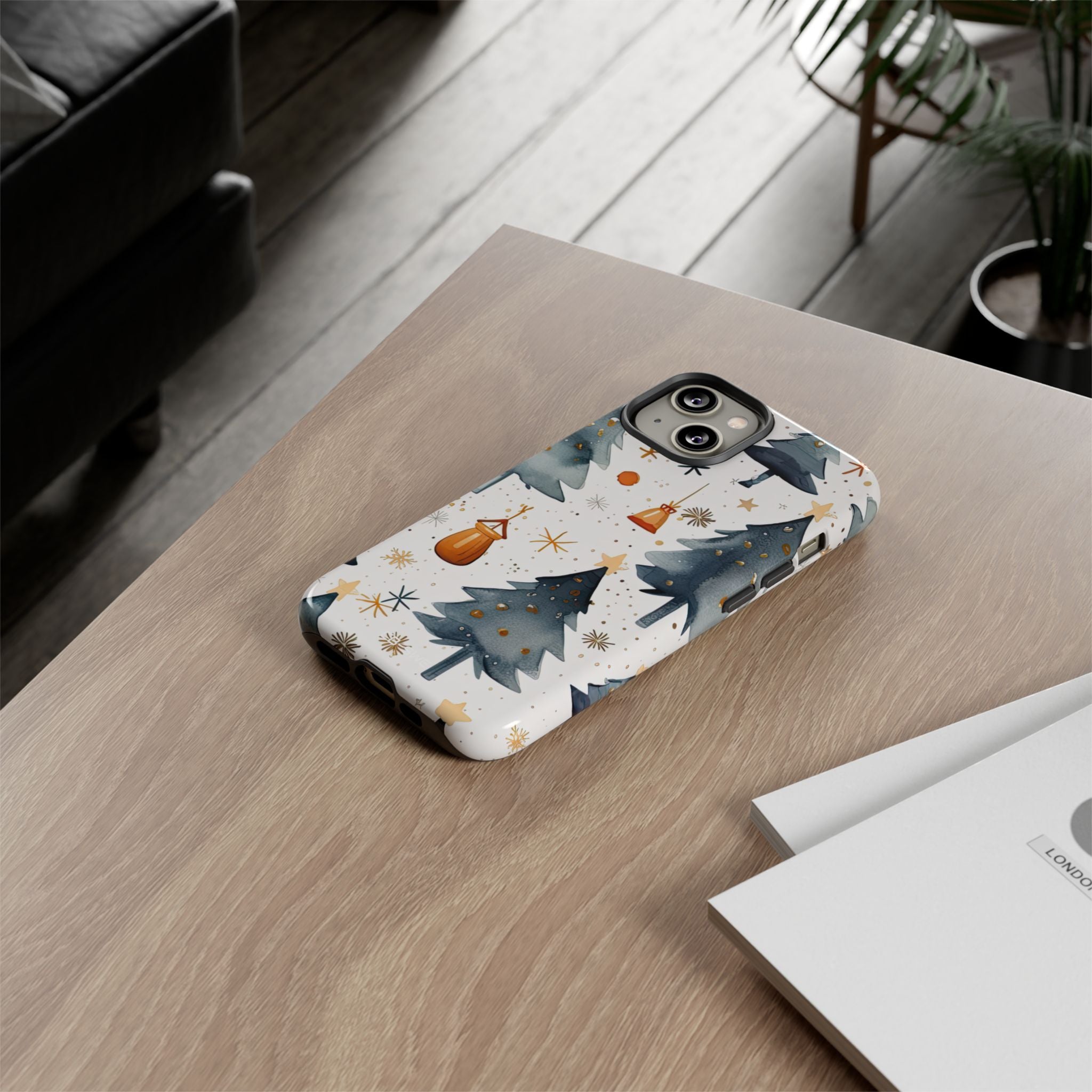 Christmas Trees Dance - iPhone Case