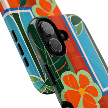 Orange Blossom Burst iPhone 17 Case - Tough+