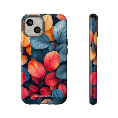 Vibrant Nature Leaves - Tough iPhone 14 Phone Case