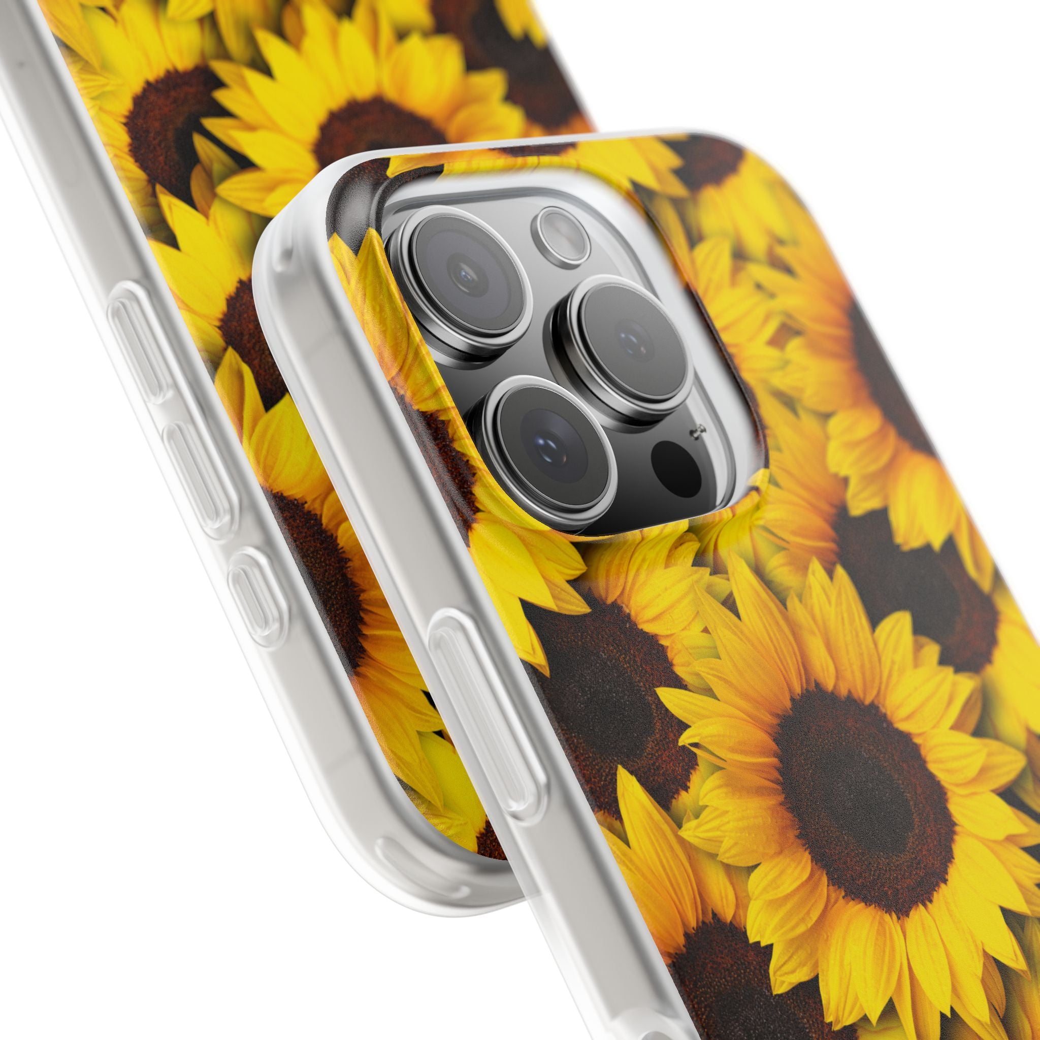 Sunflower Glow iPhone 16 Pro Case - Soft