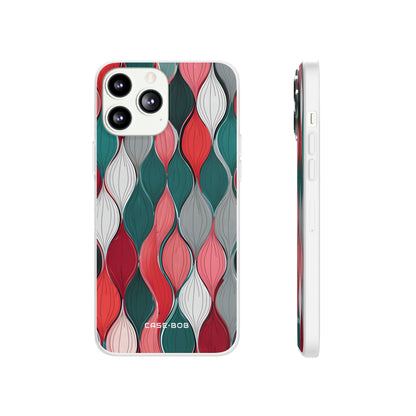 Leaf Cascade Teal iPhone 13 Pro Max - Soft