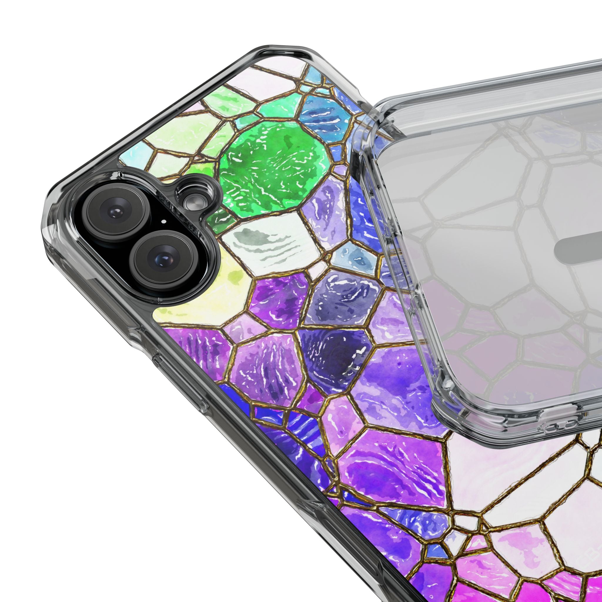 Colorful Glass Mosaic iPhone Case - Impact