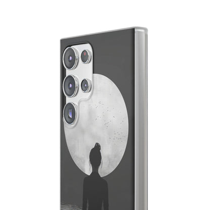 Zen Serenity Moon Reflection Samsung S23 - Flexi Phone Case