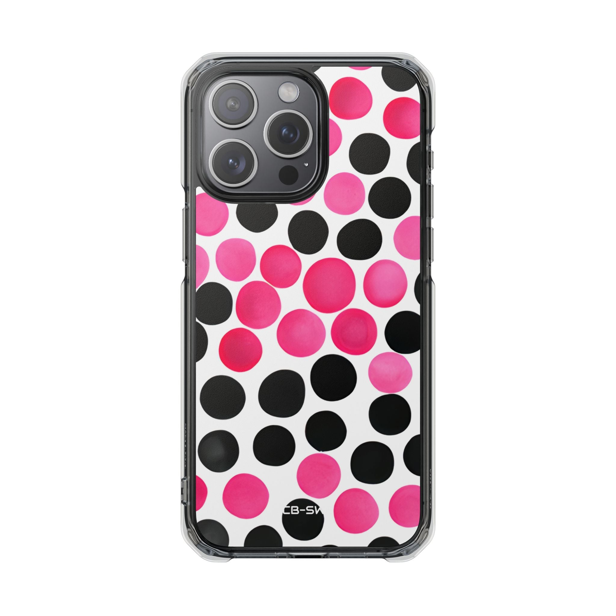 Pulsing Circles Illusion iPhone Case - Impact