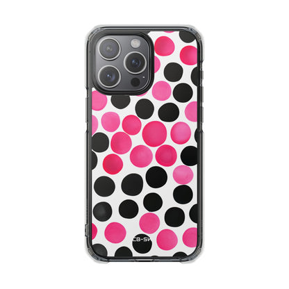 Pulsing Circles Illusion iPhone Case - Impact