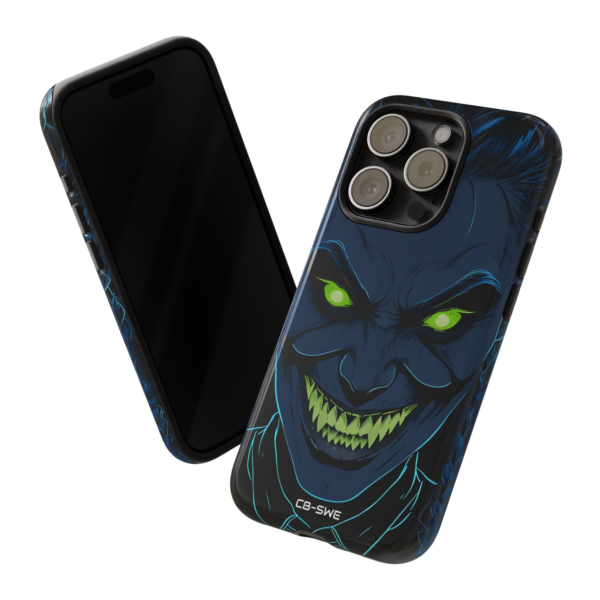 Glowing Eyes Dark Fiend - iPhone Case