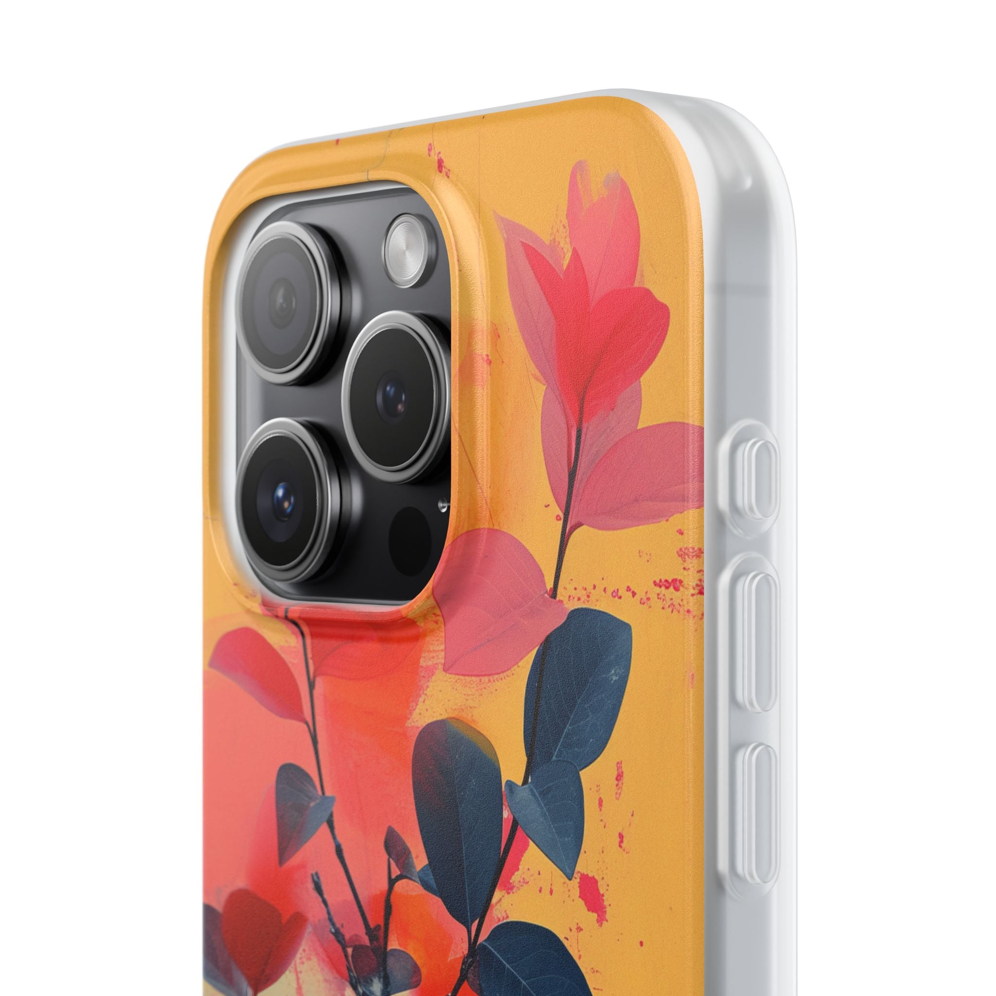 Vivid Floral Harmony iPhone 15 - Flexi Phone Case