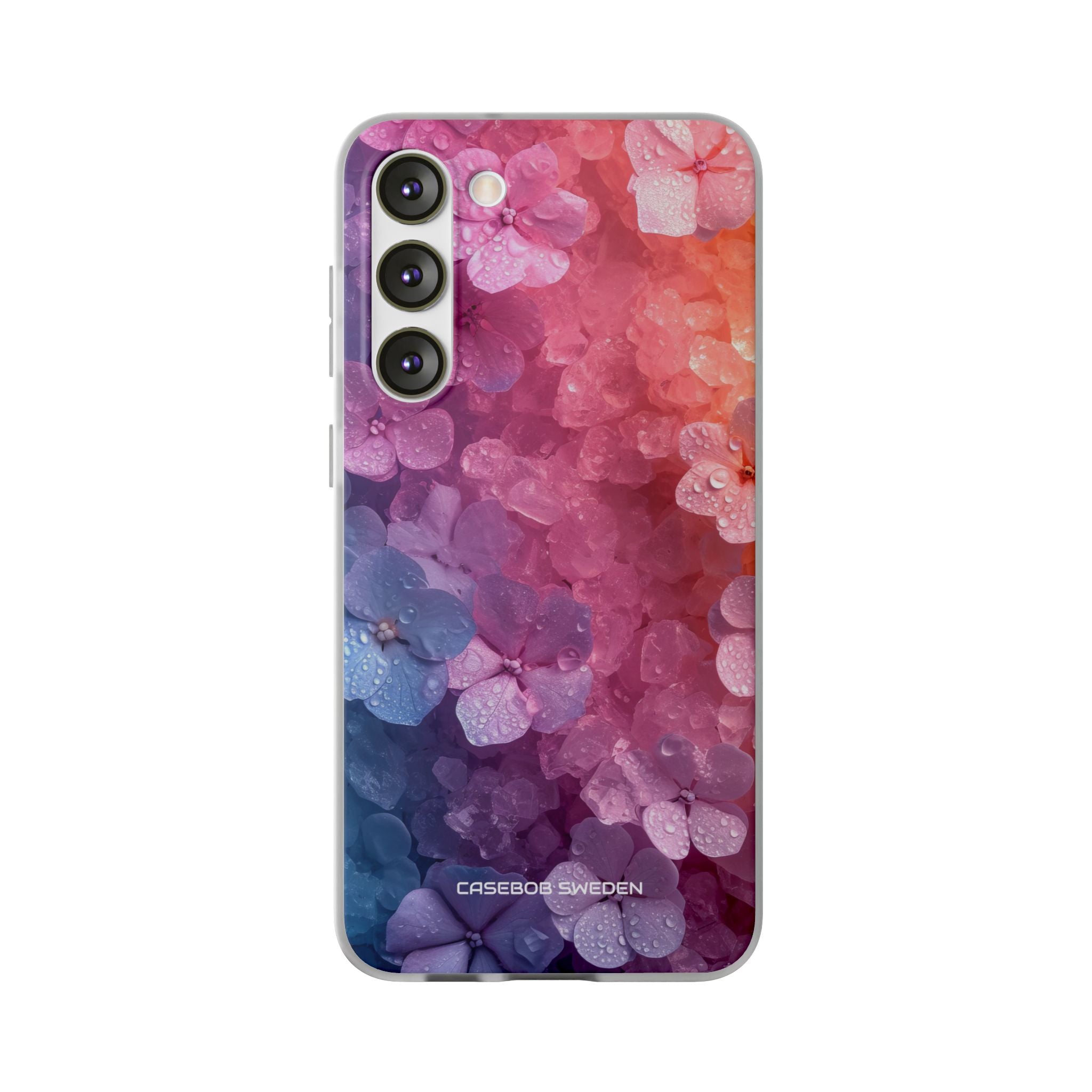 Floral Chill Blooms - Flexi Samsung S23 Phone Case